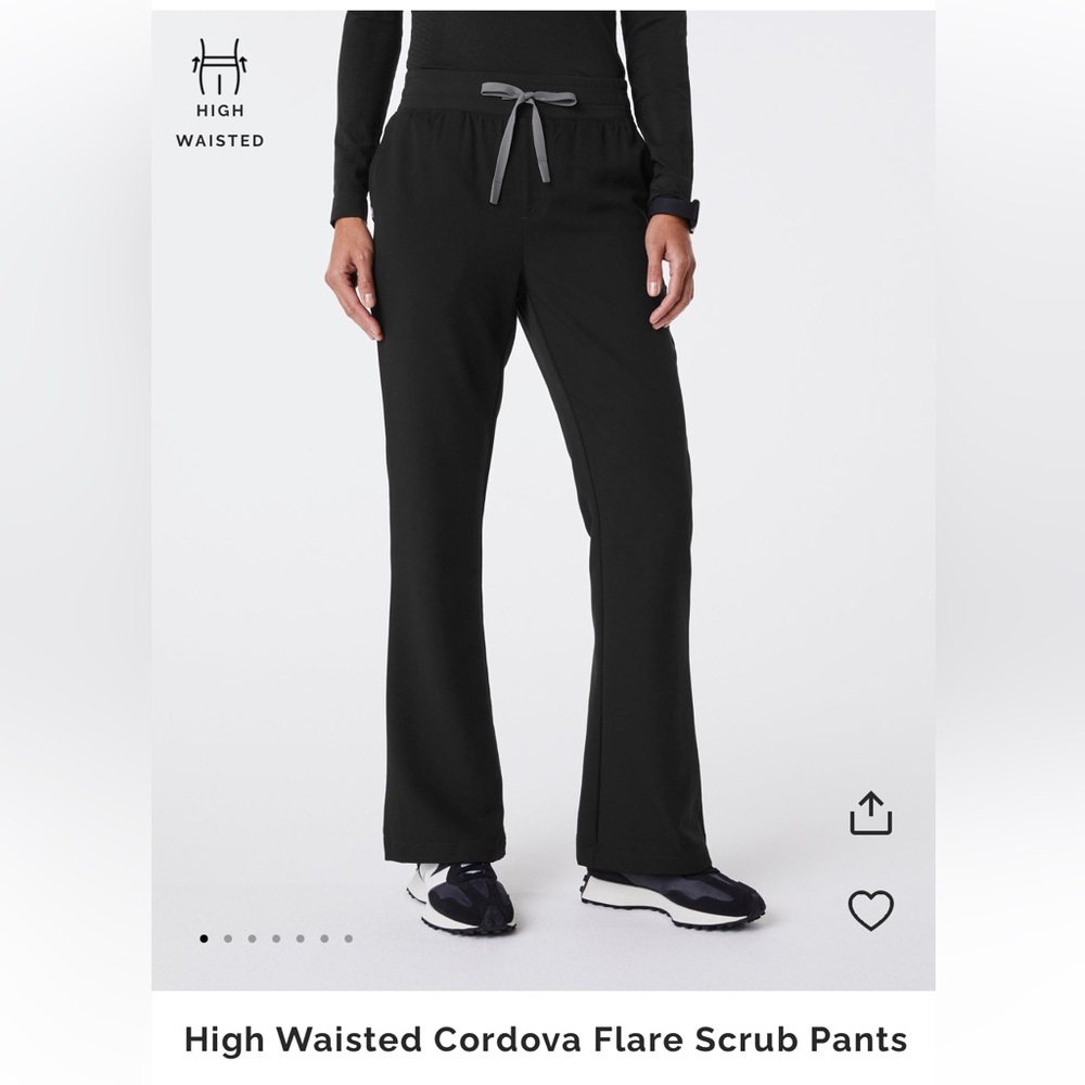 FIGS Cordova High Waisted Flare Scrub Pants